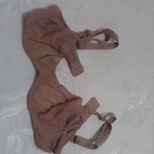 SKIMS Brown Adjustable Strap Bra